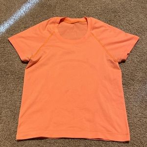 Lululemon orange race length swiftly tech